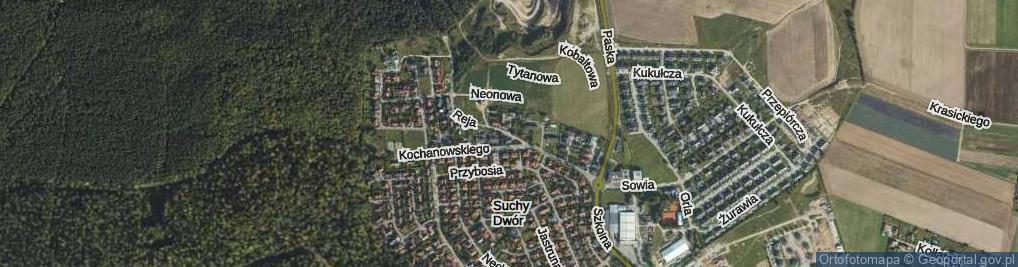 Zdjęcie satelitarne Reja Mikołaja ul.